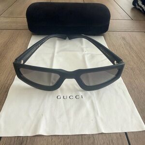 Gucci Small Frame Matte Sunglasses